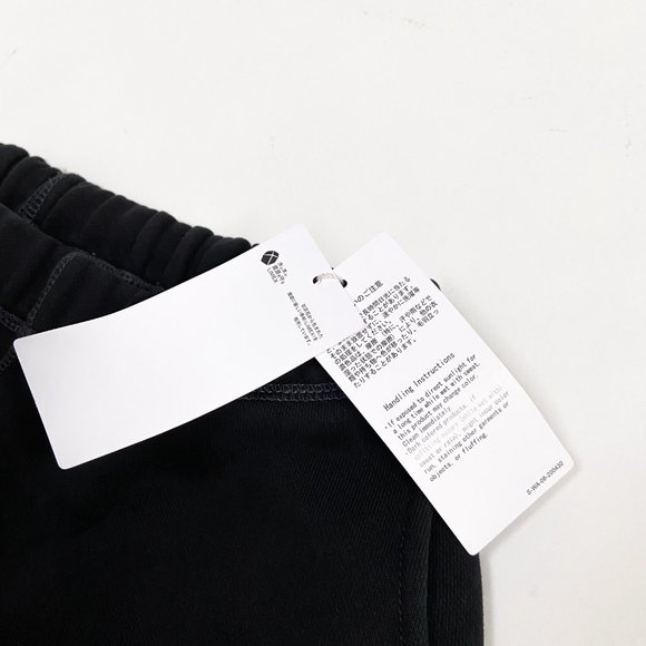 NWT SNOW PEAK x INOUE BROTHERS Japan Sweatpants Knit Cotton Logo Print Black L - Picture 13 of 14